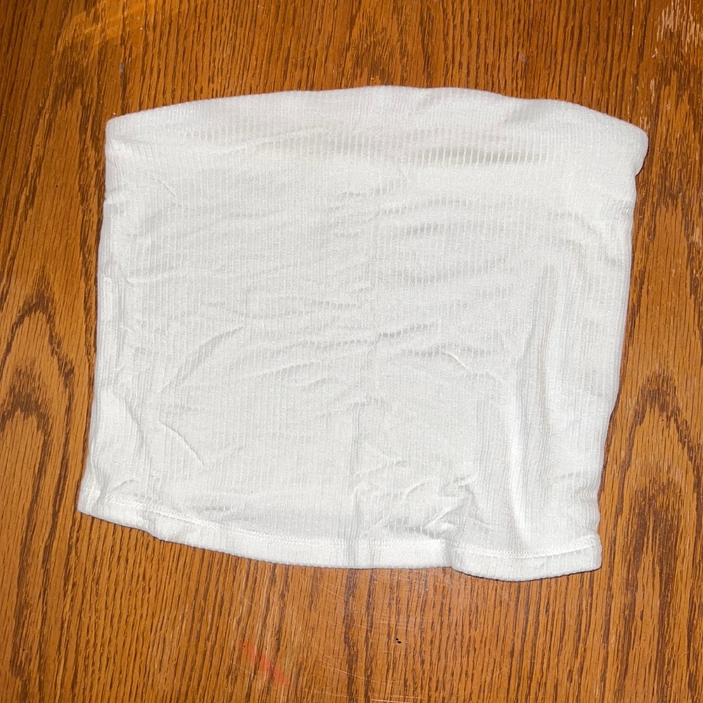 White tube top